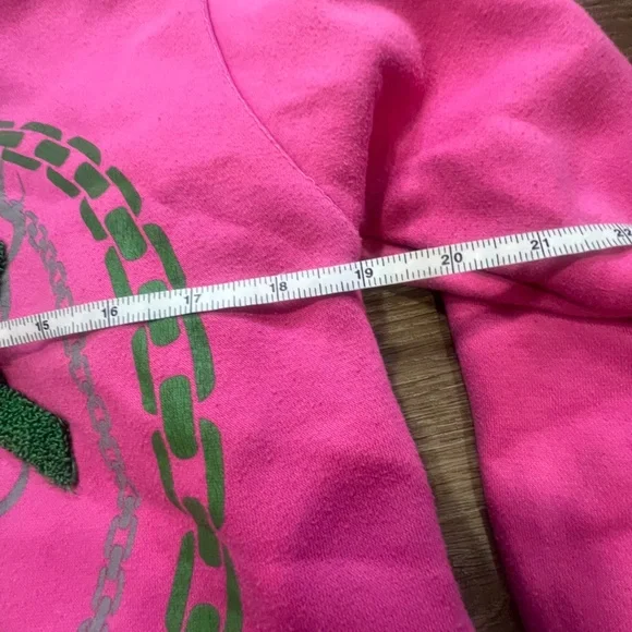 HMBL STAY HMBL Women's Full Zip Skull Hoodie, Women's, Size XS, Pink, Sweatshirt - Picture 12 of 16